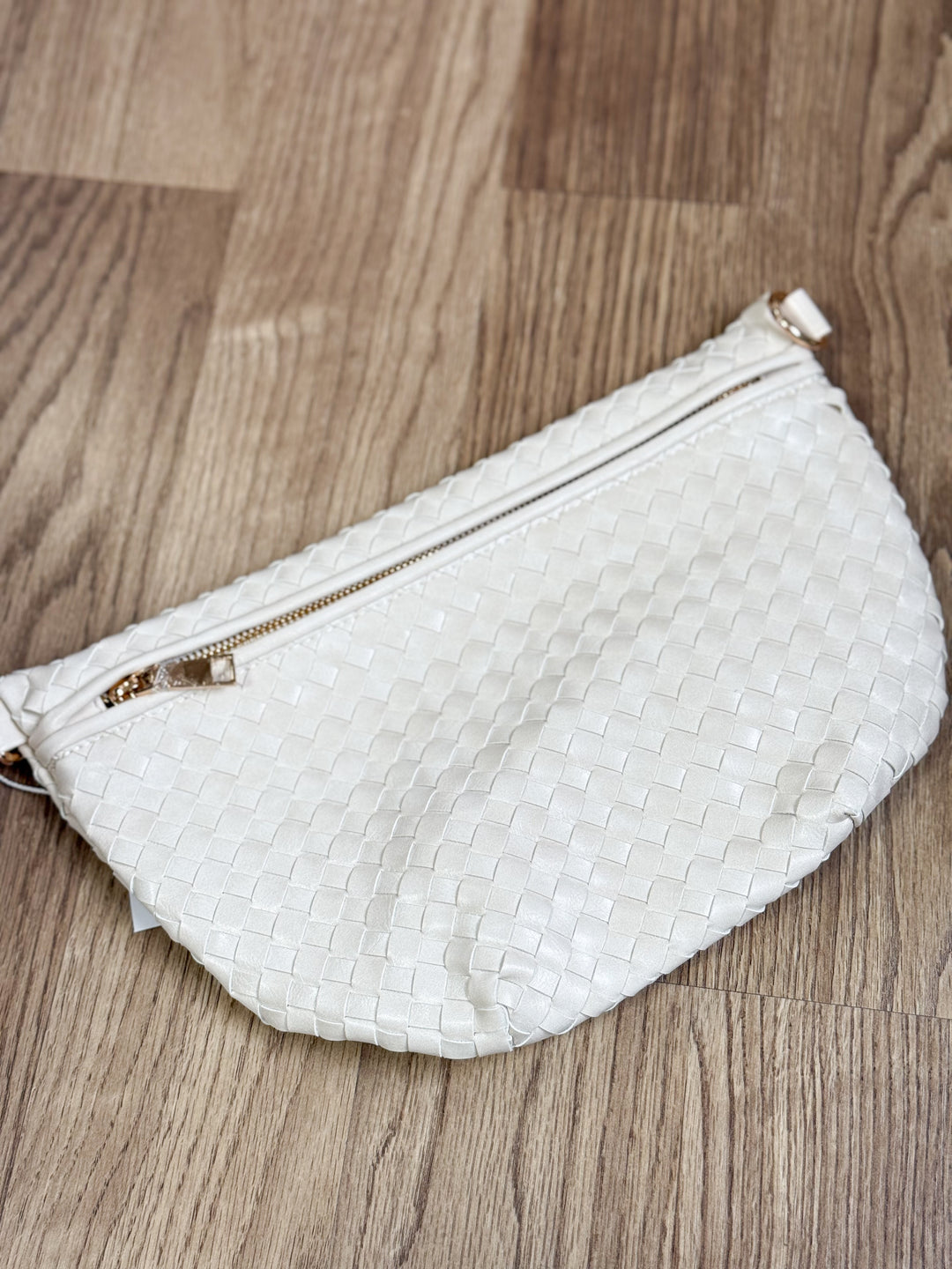 Westlyn Woven Bum Bag - Solid Cream