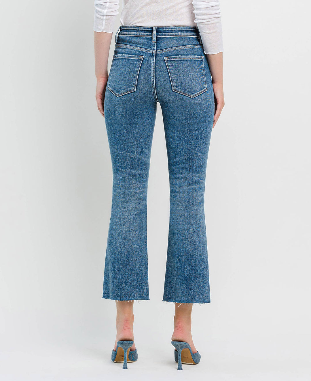 COVINGTON CROP FLARE JEANS