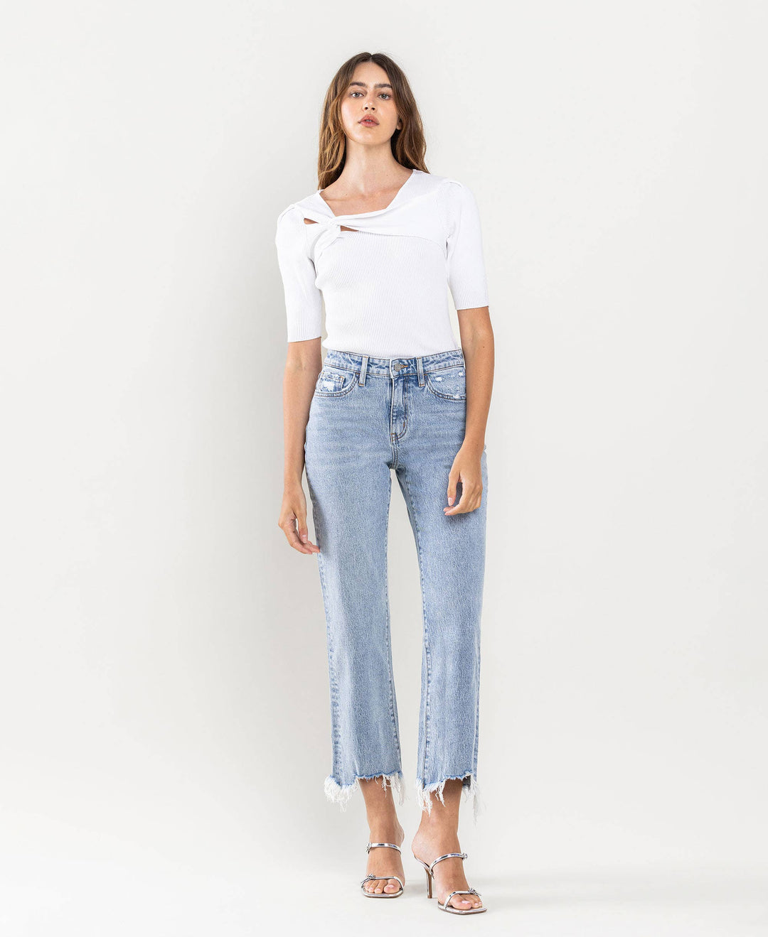 CODI CROP DAD JEANS