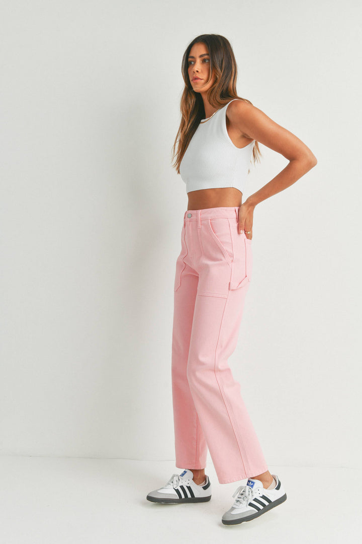 Pink Lemonade Carpenter Jean