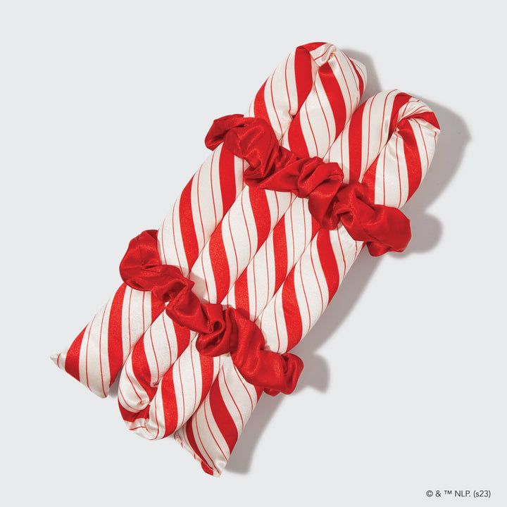 Elf x kitsch Satin Heatless Set- Candy Cane