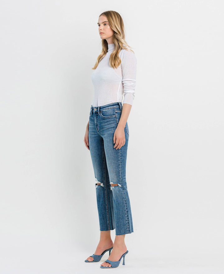 COVINGTON CROP FLARE JEANS