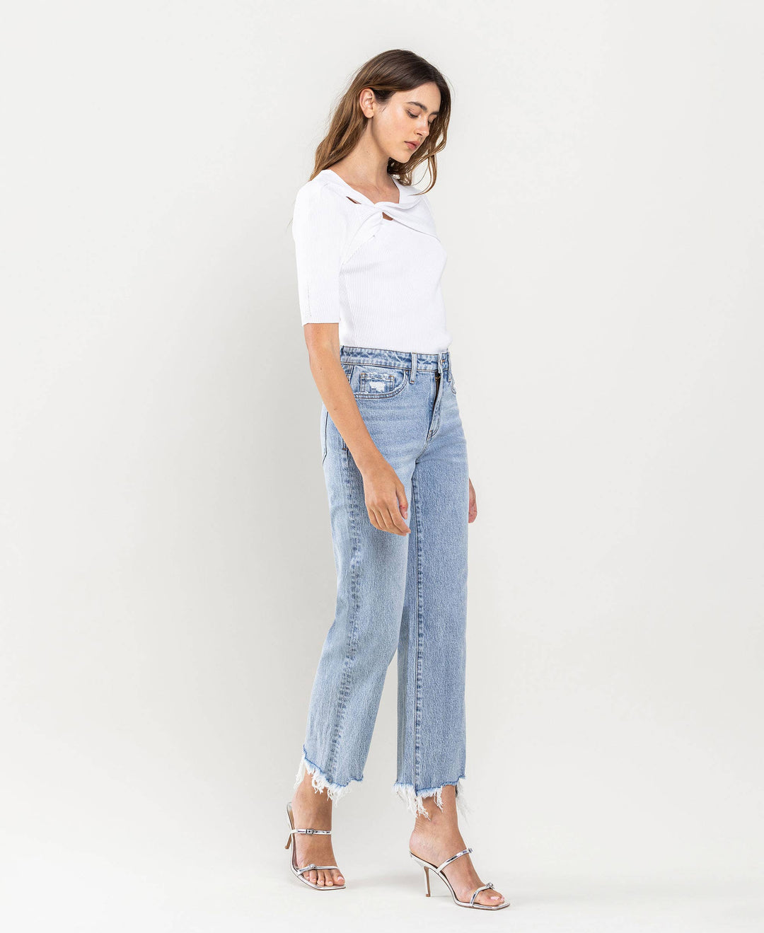 CODI CROP DAD JEANS