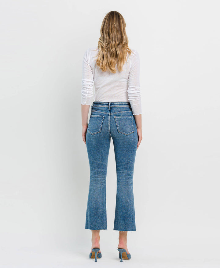 COVINGTON CROP FLARE JEANS