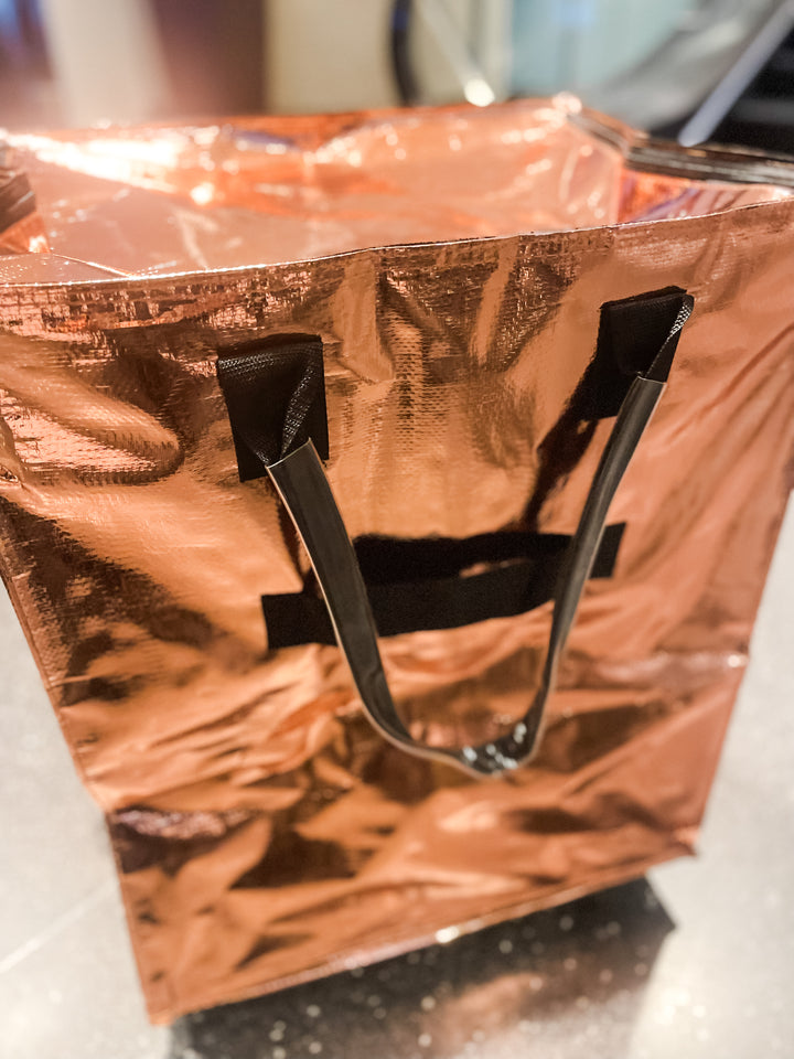 Roll Call Tote - Rose Gold