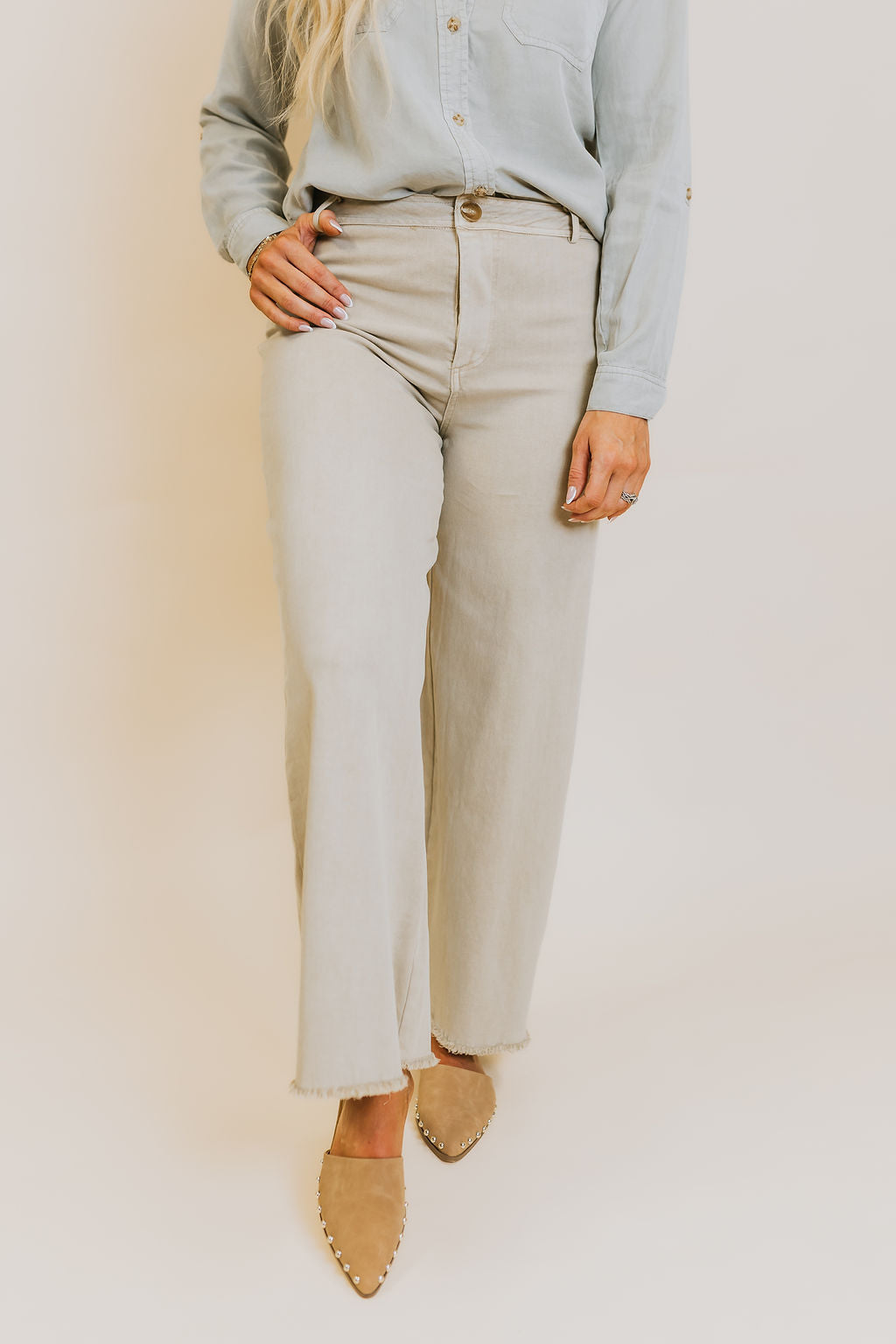 West Side Village Trousers - Natural