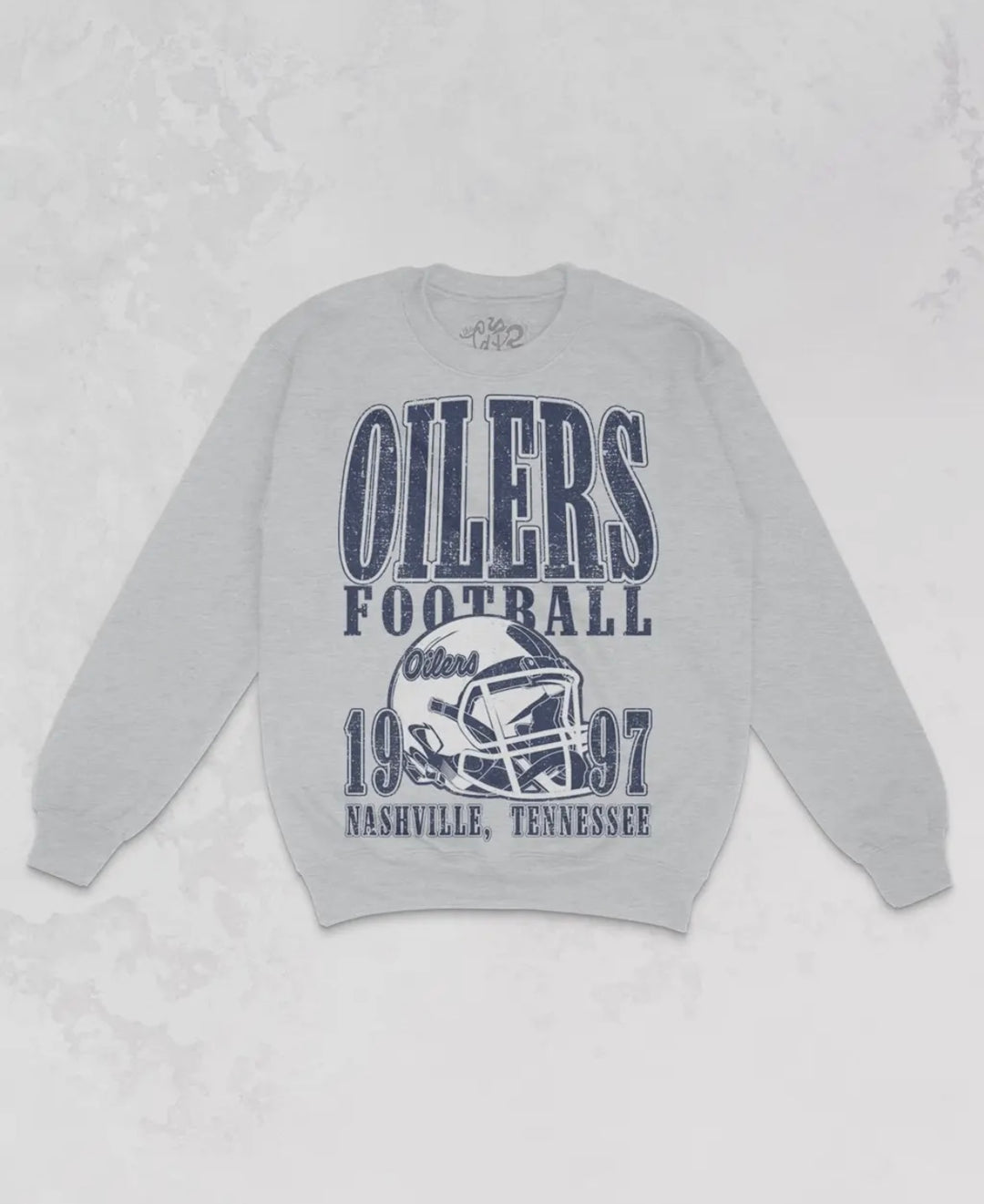 Oilers Oversized Sweatshirt - Grey