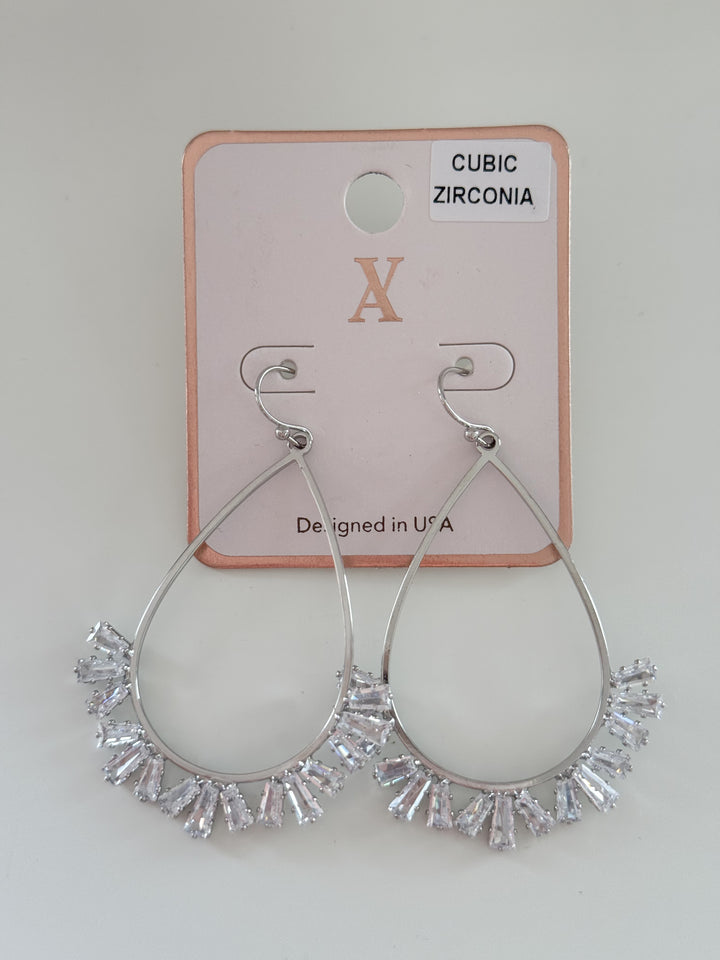 Stargazer Earrings - Silver