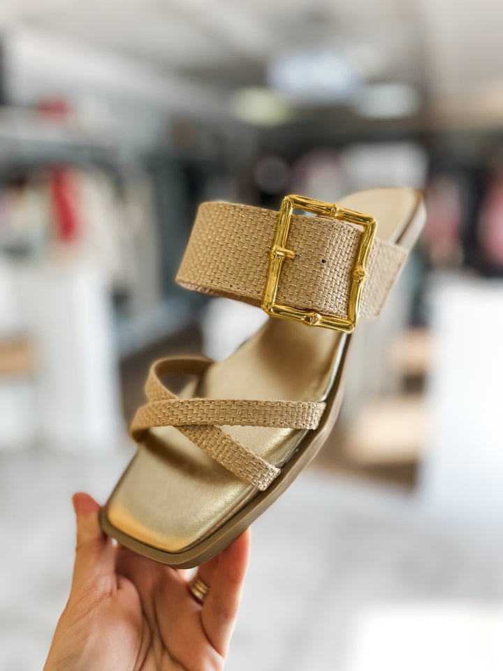 Dakar Sandals - Gold