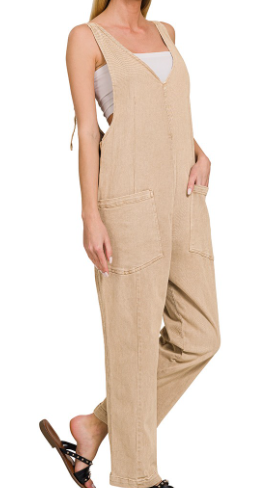 Zen Jumpsuit - Ash Mocha