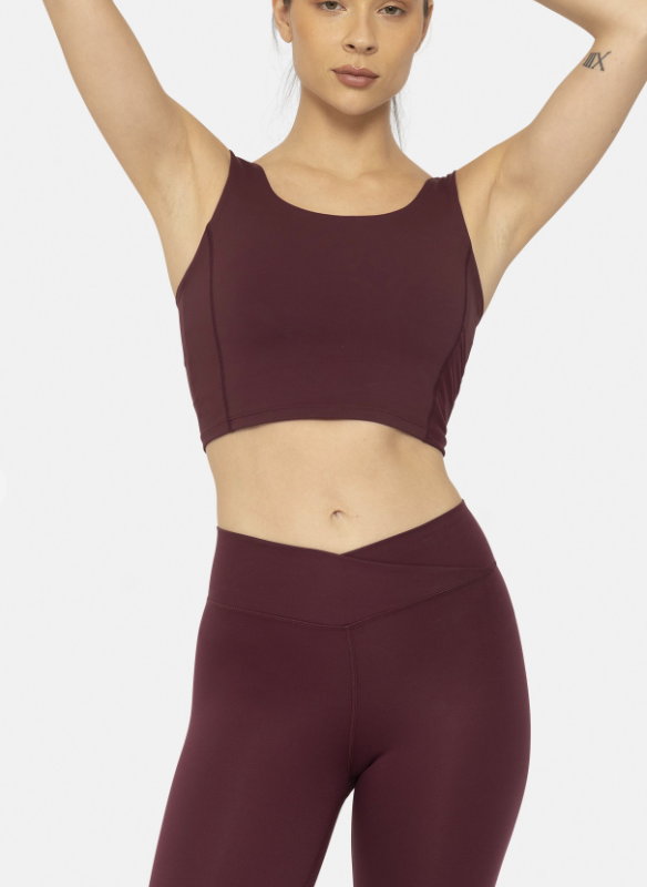 Skip To Do Sports Bra - Plum