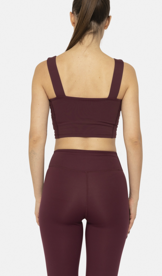 Skip To Do Sports Bra - Plum