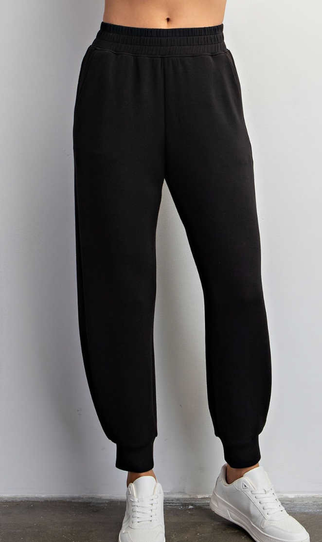 Quest Style Joggers - Black